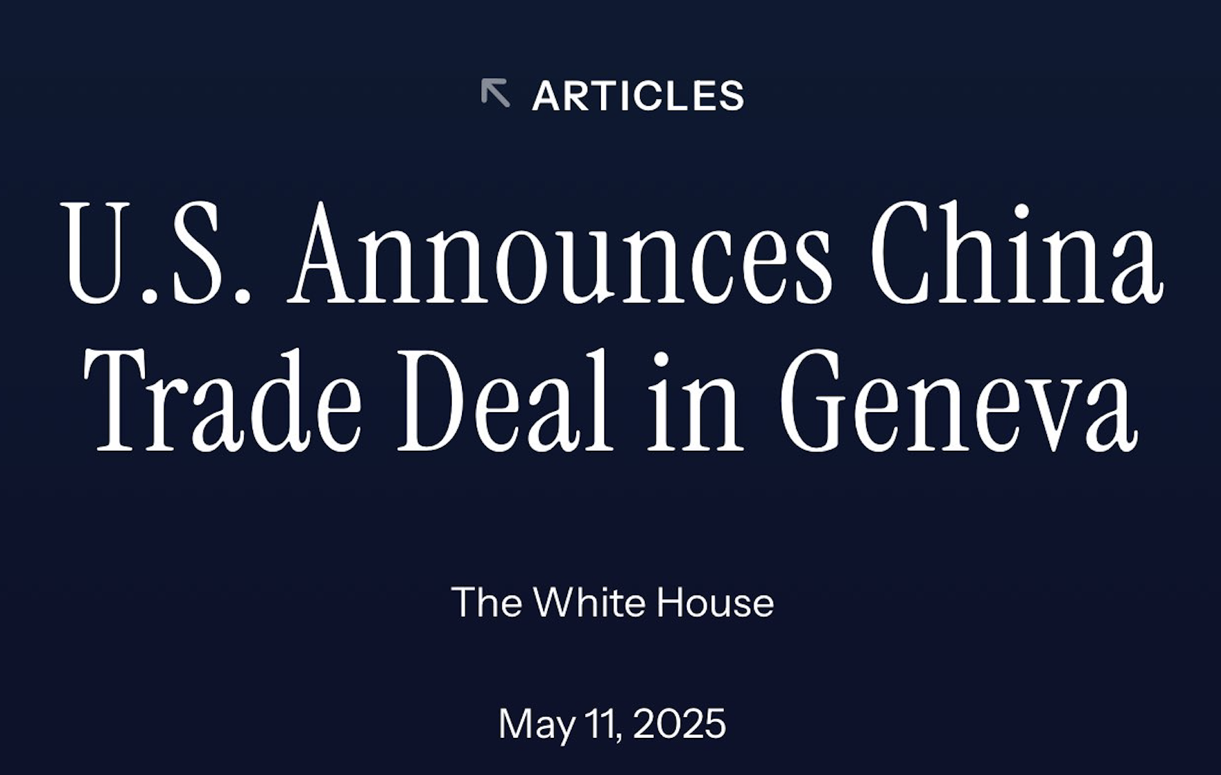 2025年5月11日：特朗普庆生，中美谈妥，美股6月底再创新高？谈谈Unknown Unknowns